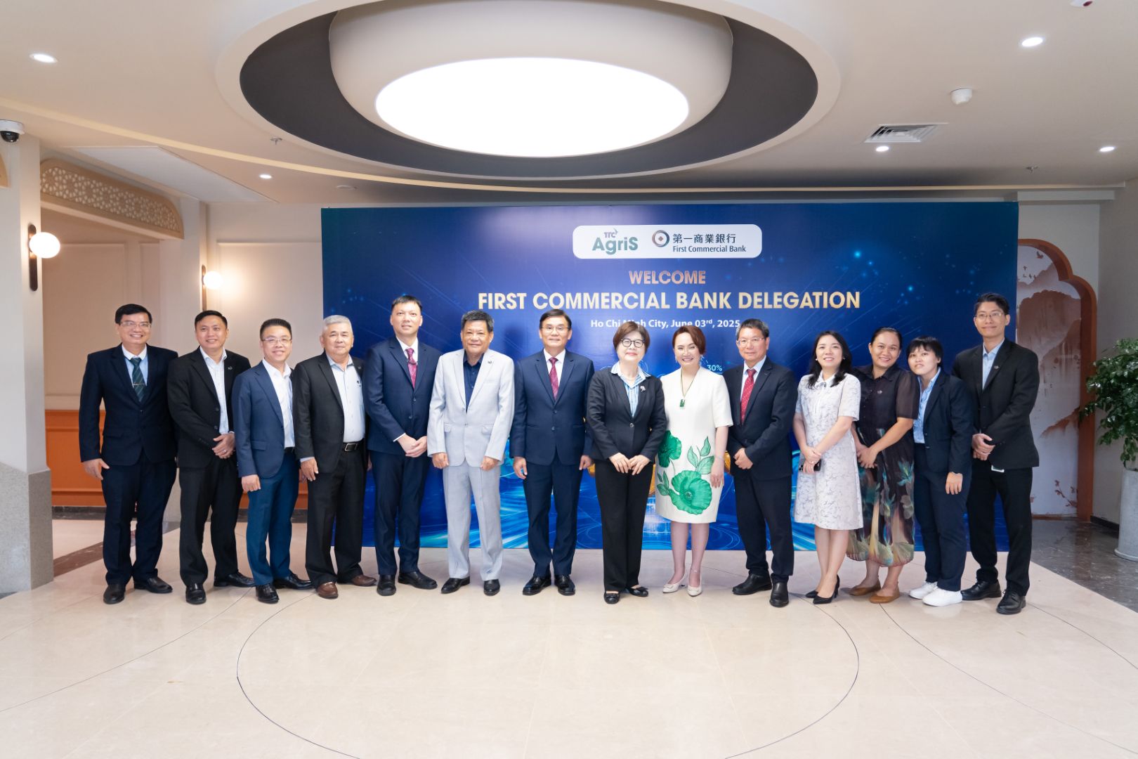 AgriS tiếp đón chủ tịch ngân hàng First Commercial Bank, phát triển mối quan hệ hợp tác tài chính xanh