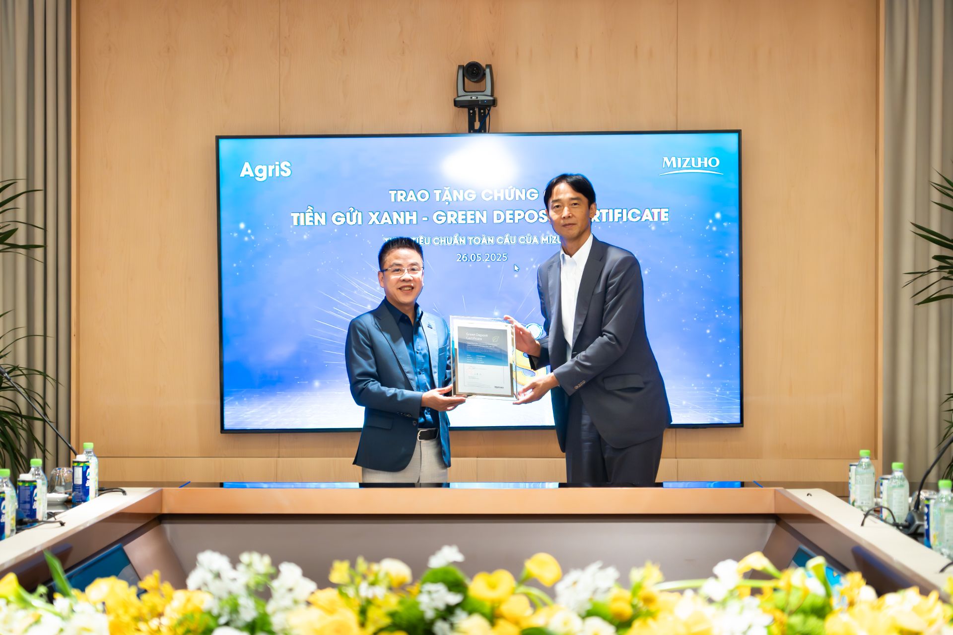 AgriS tăng cường bước tiến hợp tác với Ngân hàng Mizuho trong chiến lược phát triển nông nghiệp bền vững